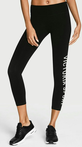 Victoria Secret Sports Graphic Capri Large L - Picture 2 of 5